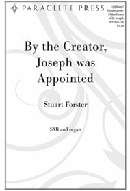 By the Creator, Joseph Was Appointed SAB choral sheet music cover Thumbnail